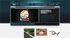 Desktop Screenshot of boricuasenelbaseball.com